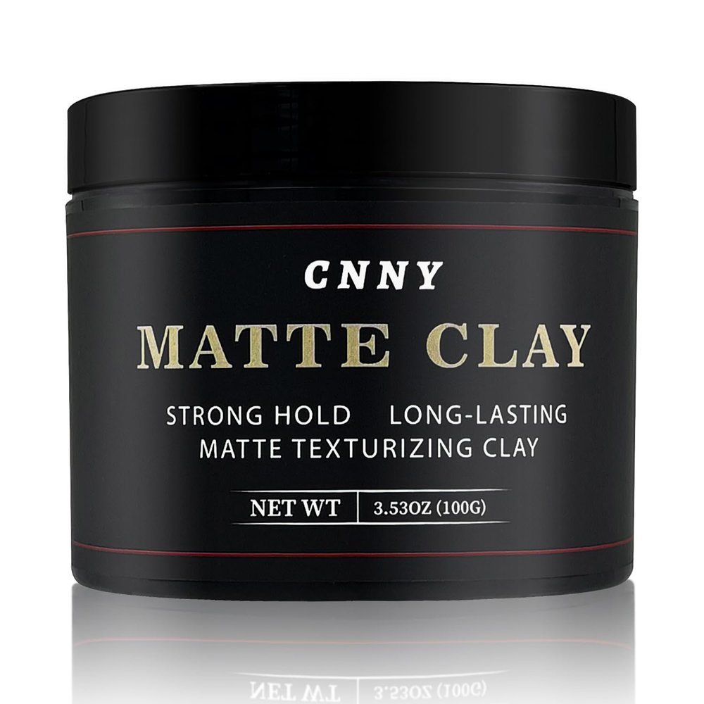 CNNY Men's Hair Styling Clay 3.53 oz, Firm Hold, Matte Finish, Hair Clay with Natural Ingredients, Add Volume & Texture, Premium Mens Hair Type