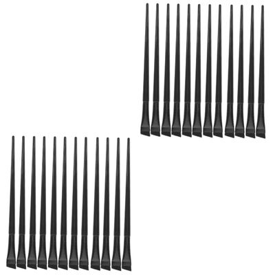 Mipcase 24pcs Professional Eye Makeup Brush for Precise Eyeshadow and Angled Eyebrow Application Lightweight and Convenient for Makeup Go for Skill Levels