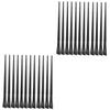 Mipcase 24pcs Professional Eye Makeup Brush for Precise Eyeshadow and Angled Eyebrow Application Lightweight and Convenient for Makeup Go for Skill Levels view 1