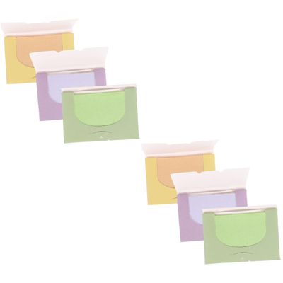Mipcase 2sets Oil Blotting Papers Face Oil Control Tissues Absorbent Pads Quick Clean