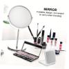 Mipcase 3pcs Folding Makeup Mirror Portable Compact Travel Mirror for Women Magnification Lightweight Design for Handbag Bedroom Office and Outdoor Use view 2
