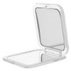Mipcase 3pcs Folding Makeup Mirror Portable Compact Travel Mirror for Women Magnification Lightweight Design for Handbag Bedroom Office and Outdoor Use view 4