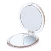 Mipcase 3pcs Pocket Mirror Makeup Mirror Compact Double-Sided for Purses Magnification Design for and Daily Use view 3