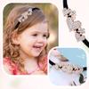 Lawie 8 Pack Rhinestone Flower Butterfly Bowknot Crown Rhinestone Jeweled Sparkly Black Metal Headbands Velvet Covered Thin Hair Bands with Teeth Non Slip Hair Clasp Holder Accessories for Women Girls view 4