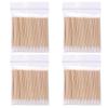 Cotton Swab Sticks Pointed Tip Cotton Tipped Precision Cosmetic Applicator 400PCS view 1