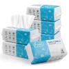 AlDEA Face Towels Disposable-600Ct, Face Towelettes for Sensitive Skin, Clean Facial Wipes for Makeup Removing, Facial Cleansing, Travel, Dry Wipes Face Cloths view 1