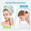 AlDEA Face Towels Disposable-600Ct, Face Towelettes for Sensitive Skin, Clean Facial Wipes for Makeup Removing, Facial Cleansing, Travel, Dry Wipes Face Cloths view 3