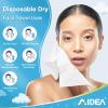 AlDEA Face Towels Disposable-600Ct, Face Towelettes for Sensitive Skin, Clean Facial Wipes for Makeup Removing, Facial Cleansing, Travel, Dry Wipes Face Cloths view 4