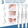 Blackhead Remover Pimple Popper Tool Kit, Blackhead Extractor Tool,11PCS Professional Pimple Comedone Extractor Tool for Blackheads, Acne, Whitehead,Zit Removing on Nose Face view 4