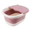 Asixxsix Foot Bath Basin, Portable Foot Soak Tub Foldable Foot Soaking Bath Basin with Massage Acupoint for Dry Cracked Feet, Pedicure Foot Soak () view 1