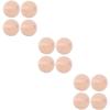 Housoutil 12pcs Round Powder Puff for Loose Powder Makeup Soft Sponge Applicator for Foundation and Concealer Non-fluorescent Cosmetic Puff view 1