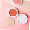Housoutil 12pcs Round Powder Puff for Loose Powder Makeup Soft Sponge Applicator for Foundation and Concealer Non-fluorescent Cosmetic Puff view 4