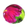Hibiscus Flower Print Shower Cap, Bath Shower Caps for Women Long Hair, Double Layer Waterproof Bathing Shower Hat view 1