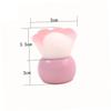 Housoutil 3pcs Design Makeup Brush Portable Powder Applicator for Women Girls Creative Blush Brush for Daily Washable Reusable Handle Idea view 2