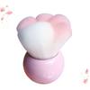 Housoutil 3pcs Design Makeup Brush Portable Powder Applicator for Women Girls Creative Blush Brush for Daily Washable Reusable Handle Idea view 3
