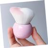 Housoutil 3pcs Design Makeup Brush Portable Powder Applicator for Women Girls Creative Blush Brush for Daily Washable Reusable Handle Idea view 4