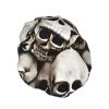 Mexican Skull Print Shower Cap, Bath Shower Caps for Women Long Hair, Double Layer Waterproof Bathing Shower Hat view 2