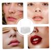 Housoutil 5sets Portable Lipstick Brush Silicone Applicator Makeup Tool Kit for Precise Lip Application Translucent Tips Holder Travel-friendly Design for Home and view 2