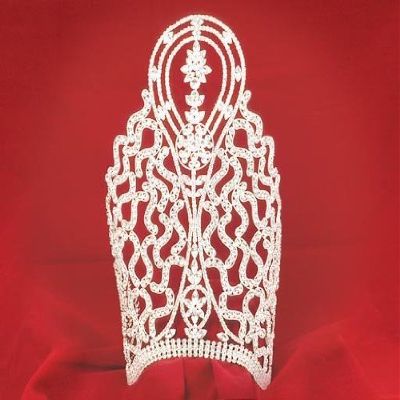 212 Main Silver Rhinestone Queen Crown