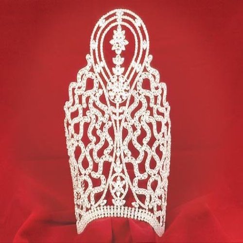 212 Main Silver Rhinestone Queen Crown
