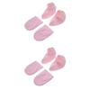 Housoutil 4pairs Insulated Hand Foot Therapy Mitts Washable Spa Gloves for Paraffin Wax Treatment view 1