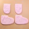Housoutil 4pairs Insulated Hand Foot Therapy Mitts Washable Spa Gloves for Paraffin Wax Treatment view 3