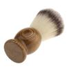 Amagogo Set of 3pcs Wood Shaving Brush + Stainless Steel Holder Stand + Mug Bowl Set view 2