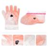 Housoutil 2pairs Peach Paraffin Wax Gloves and Socks for Hand and Foot Care Moisturizing Covers for Salon Use and Comfortable Hand Wax Feet view 4