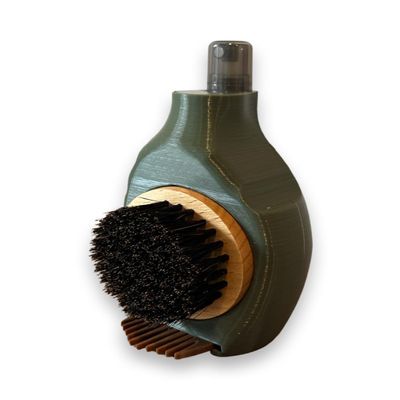 Avocado Beard Brush (Carolina Breeze), 10 MIL oil