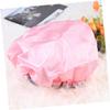 Housoutil 6pcs Hair Protective Caps for Adults Eva Bathing Shower Caps for Daily Use Comfortable Hair for Makeup and Bathing Pattern view 2