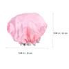 Housoutil 6pcs Hair Protective Caps for Adults Eva Bathing Shower Caps for Daily Use Comfortable Hair for Makeup and Bathing Pattern view 4