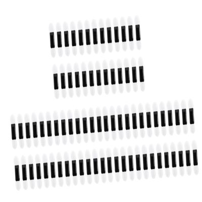 Mipcase 300pcs Brush Heads Precision Makeup Eyeshadow Applicator Brush Smooth Sponges for Women