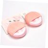 NOLITOY 50pcs Rounded Face for Powder Powder Puff Makeup Rounds Pads Comfortable Makeup Applicators Girl Natural view 4