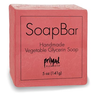 Primal Elements Glycerin SoapBar | Great For Face & Body, Moisturizing, Free of Harsh Detergents, Scented w/Premium Essential Oils | VEGAN, NO PARABENS, GLUTEN FREE - Aloha (Pack of 2)