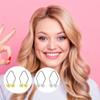 2Pcs/set Dimple Makers for Face Easy To Wear Develop Natural Smile Dimple Trainer Creative Body Jewelry Accessories (Black) view 3