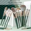 14PCs Makeup Brushes Set, Synthetic Powder Contour Concealers Eye Shadows Blush, Professional Cosmetic Kit with Bag view 2