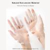 500Pcs Compressed Face Masks, DIY Disposable Mask Paper Cotton Skin Care Wrapped Masks Normal Thick, Get a Small Mask Bowl view 4