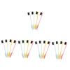 minkissy 20pcs Double-ended Eyebrow Brush Pack Brow Styling Brush for Makeup Women Men view 1