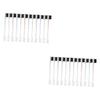 minkissy 24pcs Dual End Eyebrow Brush Brow Comb and Edge Brush for Women Makeup Portable and Easy to Use Eyebrow Shaping Tool for Home and view 1