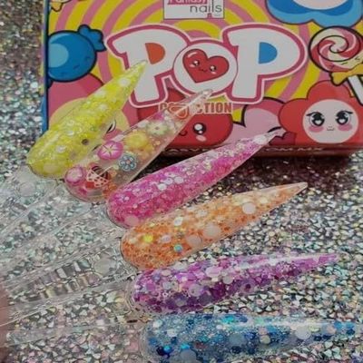 Fantasy Nails Acrylic Collection Pop