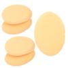 Mipcase 10pcs Reusable Oval Makeup Powder Puff for Cream Liquid Application Sponges for Wet Dry Use for Foundation Concealer Blending Gentle Skin for Makeup view 2