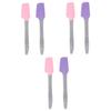 FRCOLOR 6pcs Silicone Wax Scraper Non-stick Waxing Applicators for Hair Removal and Easy to Clean Waxing Sticks for Home Salon Use view 1