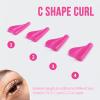 Troocolor Lash Lift Rods 2024 New Lip Shape Reusable Air Bubble Silicone Eyelash Perm Pads 4 Size C Curl Lash Lifting Shield DIY No Glue Required Self Sticky Lash Lamination Tool view 2