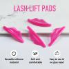 Troocolor Lash Lift Rods 2024 New Lip Shape Reusable Air Bubble Silicone Eyelash Perm Pads 4 Size C Curl Lash Lifting Shield DIY No Glue Required Self Sticky Lash Lamination Tool view 3