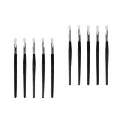 FRCOLOR 10pcs Quality Silicone Lip Brush for Lipstick Lip Mask Makeup Eye Brushes Professional Home Use Easy Cleaning