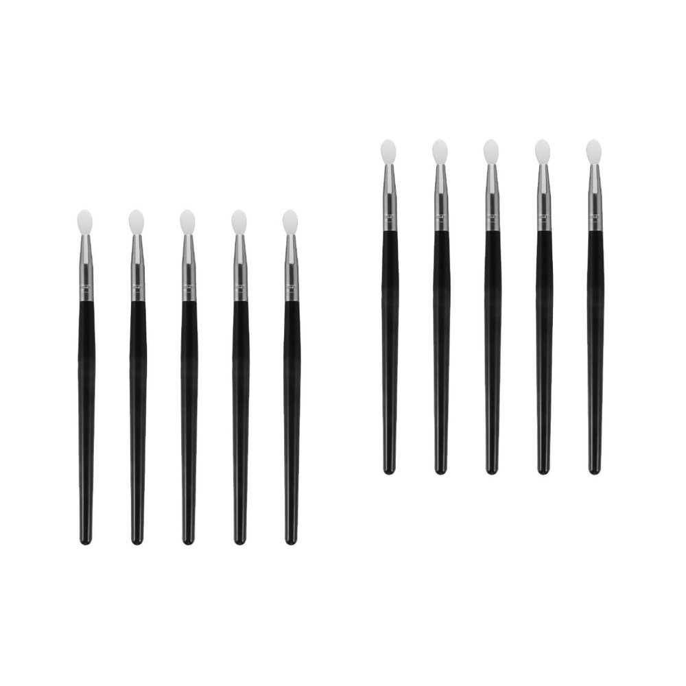 FRCOLOR 10pcs Quality Silicone Lip Brush for Lipstick Lip Mask Makeup Eye Brushes Professional Home Use Easy Cleaning