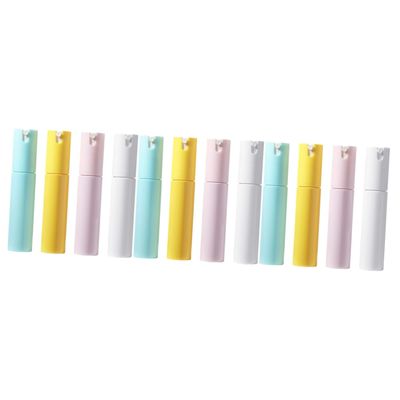 Mipcase 12pcs Sturdy Mist Spray Bottles for Travel Empty Lotion Storage Bottle