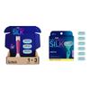 Schick Hydro Silk Trimstyle Bikini Razors with Trimmer |5 Blade for Women, Hair Removal & Moisturizing Razor Blade Refills for Women with Shower Hanger, 6 Count (Pack of 1) view 1