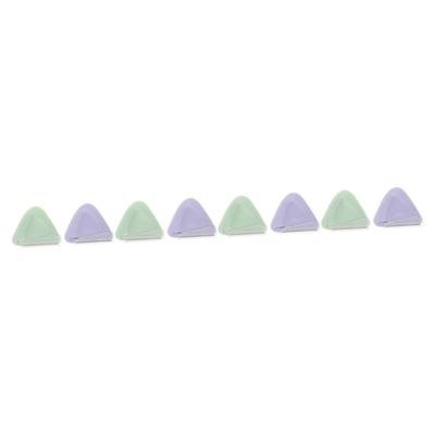Mipcase 8pcs Portable Eyebrow Trimming Cutters Eyebrow for Precise Grooming for Home Use Travel Includes Designs
