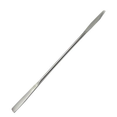 Housoutil Stainless Steel Makeup Mixing Rod Beauty Tools for Foundation Lipstick Concealer Silver Cosmetic Mixing Makeup Spatul